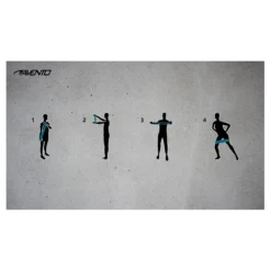 AVENTO Latex Resistance Band Set -FitGear Store avento latex resistance band set 3