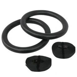 Gymnastics Rings - Crosstraining 28Mm Plastic + Adjustable Straps