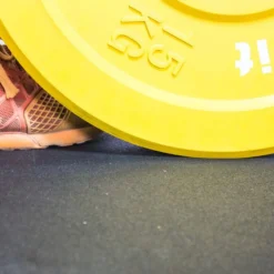 Plain Rubber Tile For Gym Floor 100x100x2cm -FitGear Store gladiatorfit plain rubber tile for gym floor 100x100x2cm 2